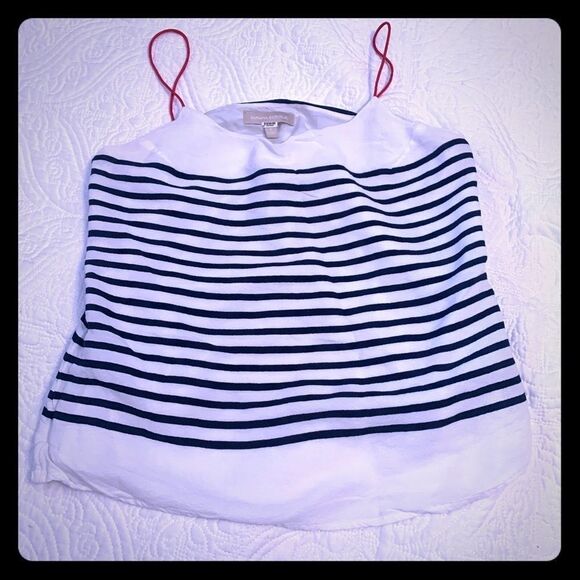 Banana republic striped Spaghetti strap top Size 6 - Picture 1 of 1